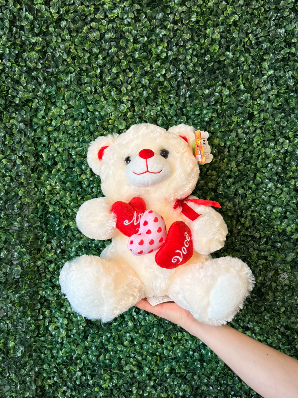 Pel�cia Fizzy - Urso c/Cora��o